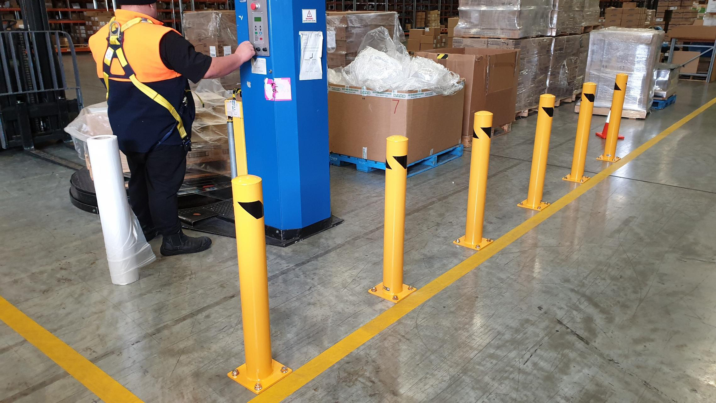Bollards Safety Bollards Astrolift NZ Boltdown Bollards Astrolift